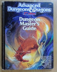 V004: Dungeon Master's Guide 2100 : 1989: 2E: READ DESCRIPTION*